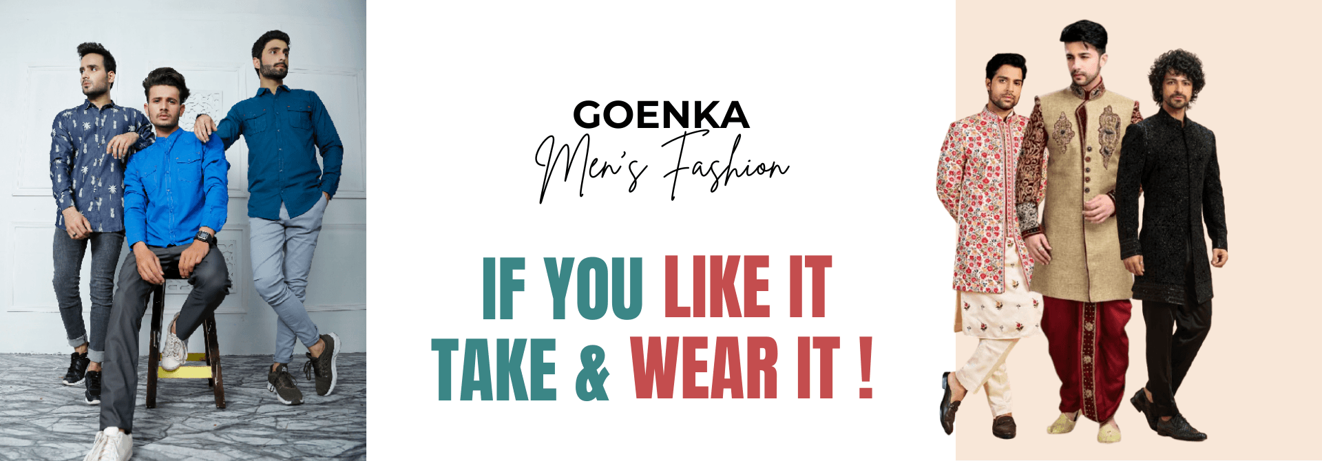 Goenka Men's Banner